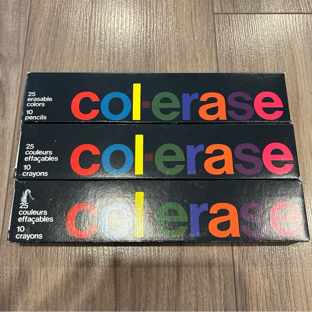3 Packs Vintage Faber-Castell Col-Erase 10 Colored Pencils No. 1292 Grass Green